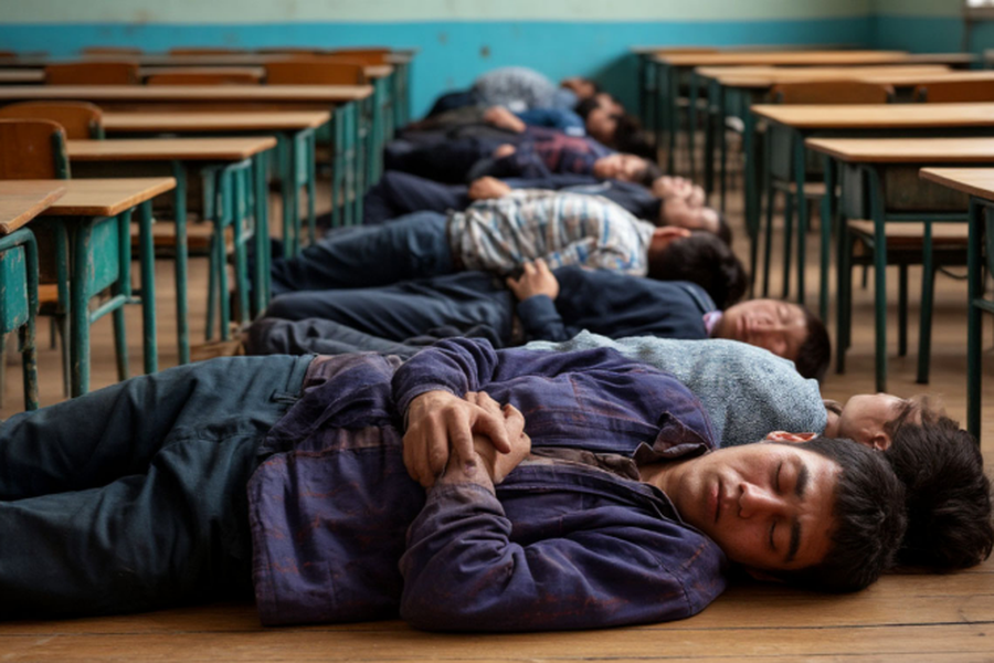 «Местные отказали им»: мигранты проживали в одном из классов Нижегородской школы