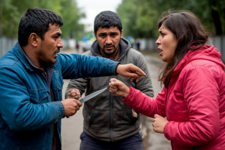 «Шерше ля фам»: мигрант едва не зарезал соотечественника из-за женщины в центре Владивостока