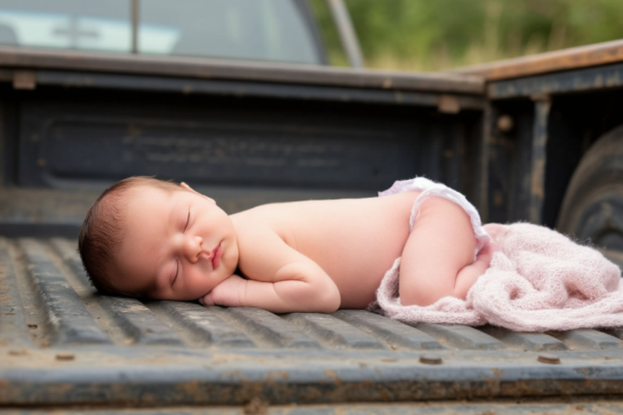 Выброшенную новорожденную девочку нашли в кузове эвакуатора в Тюмени