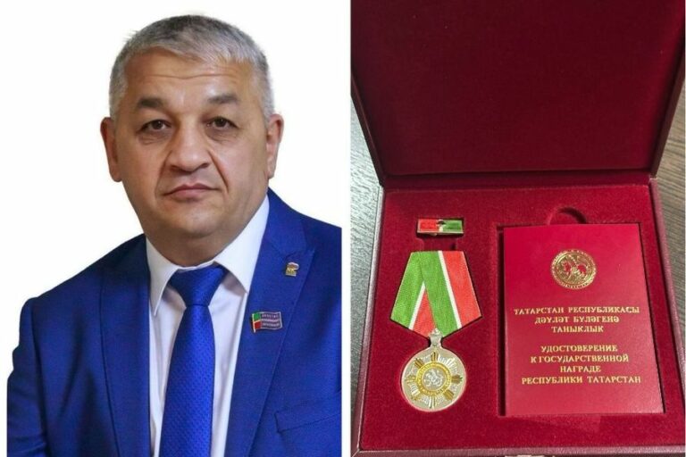 «Признание»: главу азербайджанской диаспоры наградили медалью «За заслуги перед Республикой Татарстан»