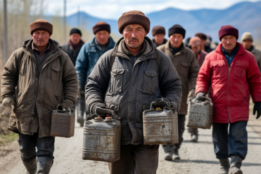 Киргизия попросила Россию помочь с бензином и снять ограничения на нефтепродукты