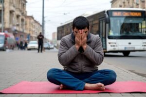 Таксиста из Чечни оштрафовали за намаз на дороге в Москве