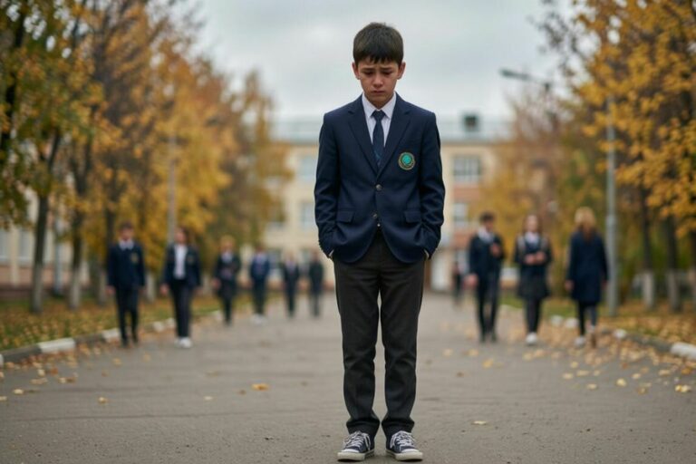 В Казахстане взрослые мужчины жестоко избили 15-летнего школьника из-за русского языка