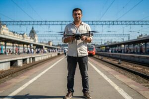 ФСБ задержали иностранца, пытавшегося запустить дрон на жд вокзале в Москве для поиска цистерн с нефтепродуктами