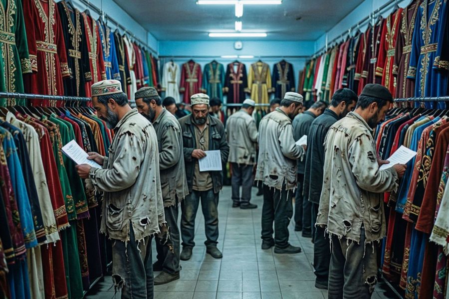 В Москве шоурум киргизской национальной одежды легализовал в России несколько тысяч мигрантов